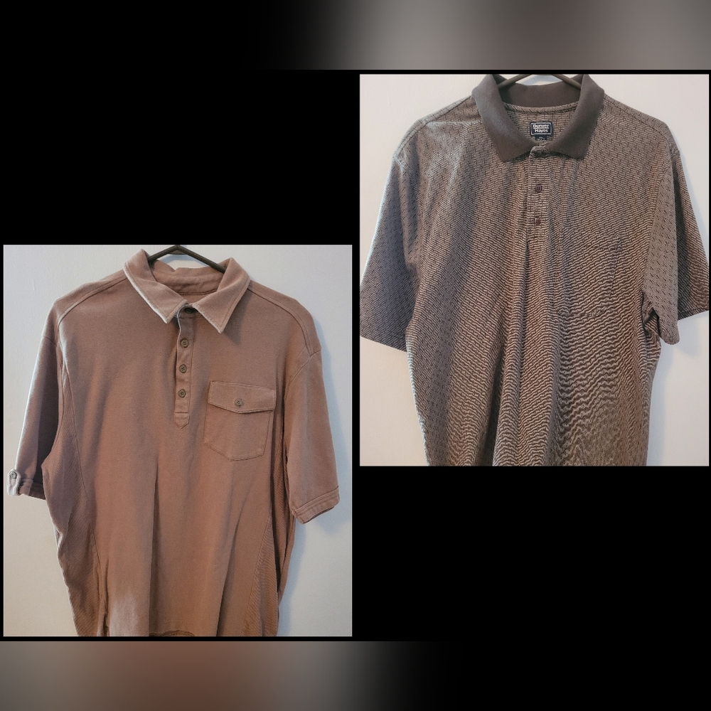 2 Men's Polo Shirts